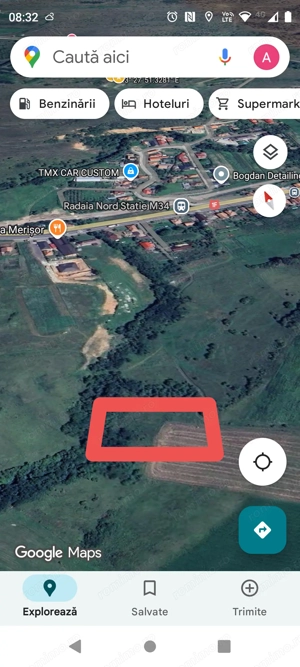 Vând teren intravilan 2200mp în Cluj .Baciu sat Rădaia