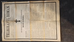 Telegraful  român 1898 - imagine 2