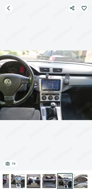 VW Passat B6 anul 2007 2.0 TDI 140 CP 4x4 - imagine 2