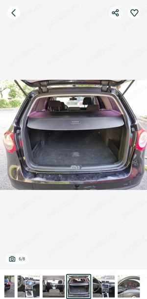 VW Passat B6 anul 2007 2.0 TDI 140 CP 4x4 - imagine 4