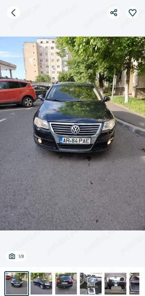 VW Passat B6 anul 2007 2.0 TDI 140 CP 4x4 - imagine 5