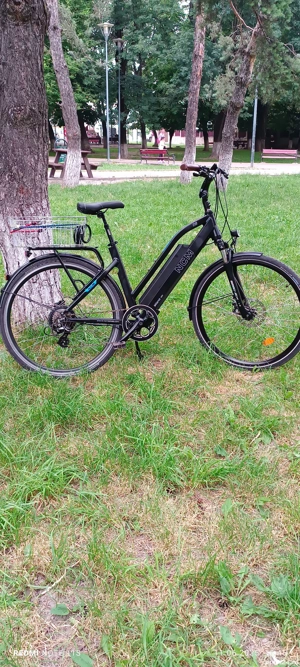 Bicicleta electrica ncm milano 48v cu incarcator si chei la baterie - imagine 2