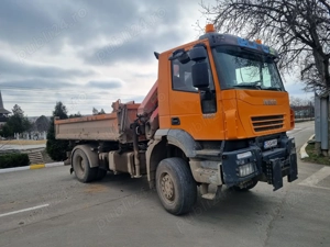 VAnd basculanta Iveco 4x4 cu macara - imagine 2