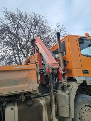 VAnd basculanta Iveco 4x4 cu macara - imagine 3