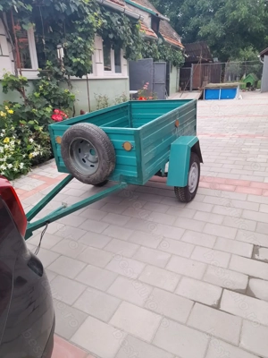 Vând remorcă după autoturism, înmatriculat, ITP pe doi ani