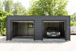 Facem garaje auto construite din panouri  - imagine 3