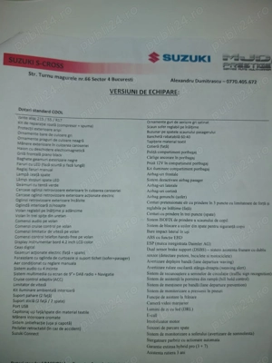 Suzuki S Cross de vânzare. Primul proprietar - imagine 10