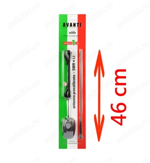 Antena Statie Radio CB Megawat PNI Storm Avanti + Baza Magnet si Cablu - imagine 3 Antena Statie Radio CB Megawat PNI Storm Avanti + Baza Magnet si Cablu - imagine 3