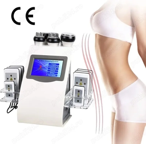 Aparat profesional cavitație cu lipolaser, radiofrecvență vaccum cu RF M919S - imagine 2