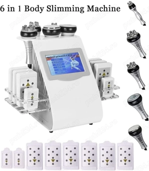 Aparat profesional cavitație cu lipolaser, radiofrecvență vaccum cu RF M919S - imagine 3