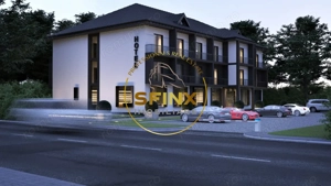 Cladire la rosu 1530 mp - 30 camere, teren 2000 mp Balotesti, azil/clinica/hotel - imagine 4