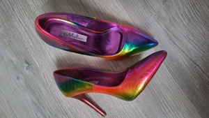Pantofi Malien Multicolori, dama, stiletto