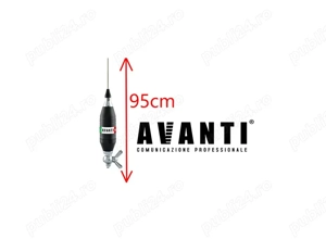 Antena Statie Radio CB Megawat PNI Storm Avanti prindere Fluture