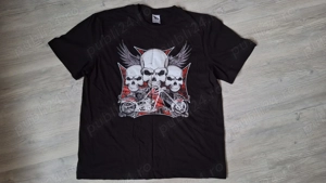 Tricou barbatesc, 2XL, Flying Skulls of Death
