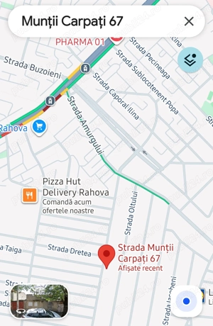 Teren pe Munții Carpați 