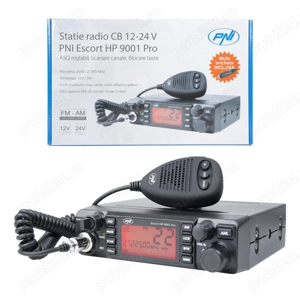Statie radio CB PNI Escort HP 9001 PRO ASQ reglabil 12V 24V Multicolor
