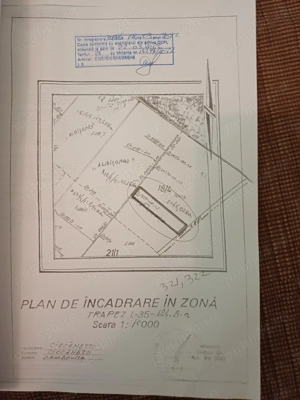 Vând teren extravilan 23.000 mp, comuna ciocanesti, jud Dâmbovița,