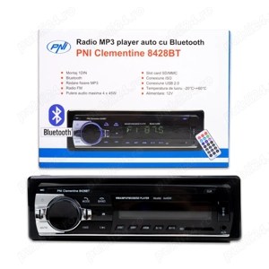 MP3 Auto Player PNI Clementine 8428BT Bluetooth SD USB Card