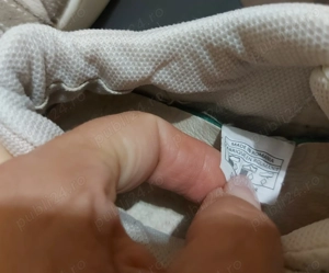 Pantofi sport din piele ecologica, culoare alb-roz, brand Levi's, marime 38 - imagine 4