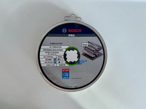 BOSCH PRO X-LOCK disc 125 mm polizor flex taiere slefuire pentru inox si metal