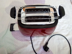 Prajitor de paine Russell Hobbs 18260-57, 2 felii, rosu