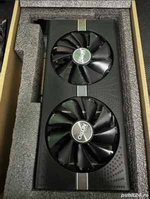 RX580 8GB Sapphire Nitro+ stare perfecta 
