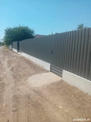 garduri din plasă bordurată și porți