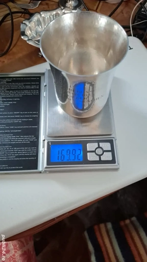 pahar argint masiv germania 1935 400 ml - imagine 2