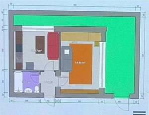 Inchiriez garsoniera decomandata in vila, cu curte-DIRECT PROPRIETAR - imagine 7