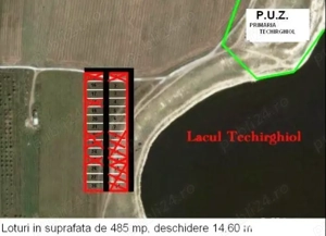 Teren 485 mp , primul lot la lac - imagine 3