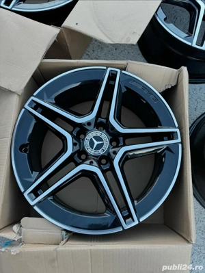 Jante aliaj Mercedes-AMG 5-twin-spoke 5x112 7,5 J x 18 ET 49 A-Class, B-Class, CLA W177, C118, H247 - imagine 2