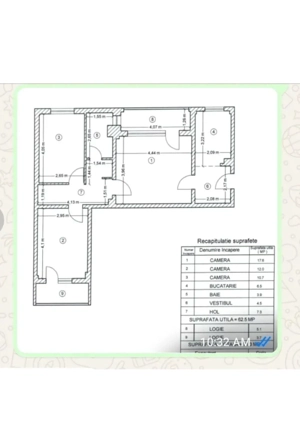 vand apartament 3 camere - imagine 2 vand apartament 3 camere - imagine 2