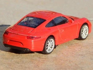 Macheta Porsche 911 Carrera S (991) 2018 1:43 Welly uzata pentru piese - imagine 3