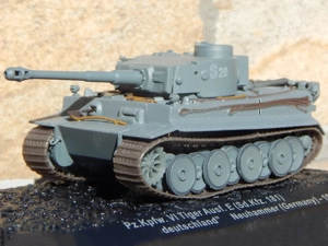 Macheta tanc greu Tiger Ausf. E WW2 scara 1:72 Altaya DeAgostini