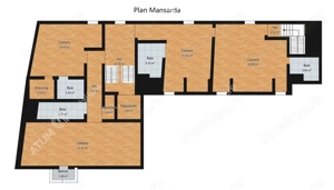 Vila 10 camere fiecare cu baie proprie in zona Central Istorica Sibi - imagine 14