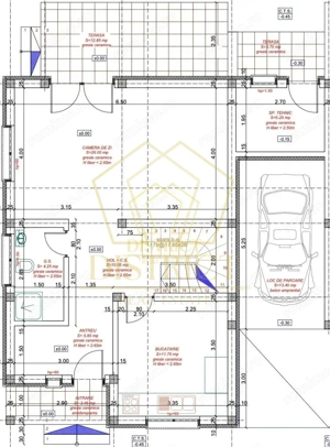 Duplex despărțit prin garaj cu 4 camere | Mosnita Noua | Moteletul - imagine 3