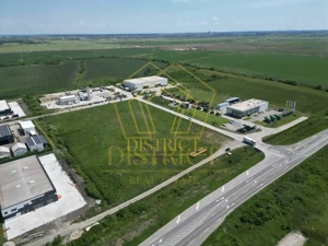 Teren cu AC pentru constructie hala industriala | Aradului - imagine 4