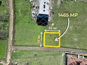 Teren intravilan locuinte colective 1465mp | Torontalului