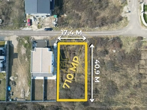 COMISION 0% | Teren intravilan 710mp | Calea Urseni