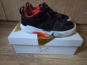 Ghete Air Jordan One Take 5 "Black Habanero Red", marimea Eur 43  UK 8,5