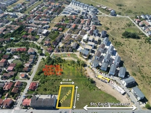 Teren cu PUZ aprobat pentru locuinte colective | 1.700mp | Braytim