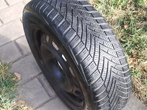 Vand cauciucuri de iarna cu jante de tabla 195 65 R15 - imagine 4