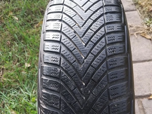 Vand cauciucuri de iarna cu jante de tabla 195 65 R15 - imagine 2