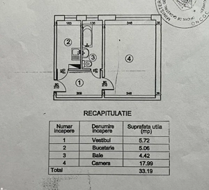 Garsoniera de vanzare Metrou Brancoveanu - imagine 6