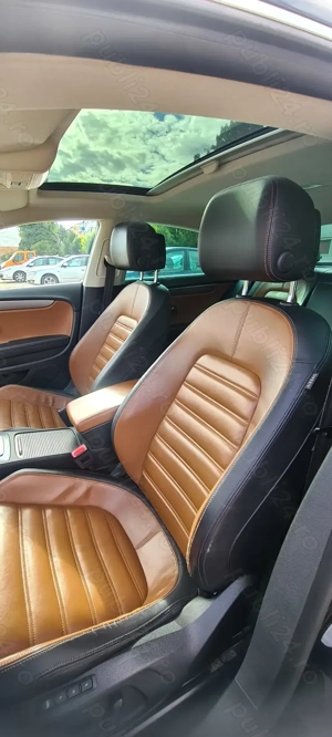 VW CC 2.0 TDI 177CP DSG Trapa Piele Keyless Start Stop 2014 - imagine 8