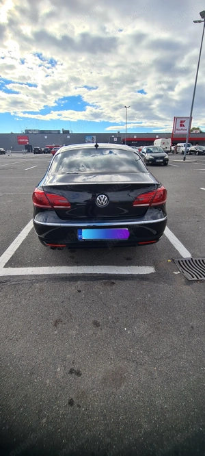 VW CC 2.0 TDI 177CP DSG Trapa Piele Keyless Start Stop 2014 - imagine 2