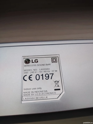 soundbar Lg - imagine 3