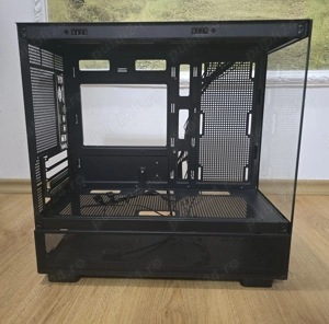 Carcasa 1stPLAYER Gaming MI5-bk, 6 ventilatoare aRGB infinity efect, Micro-ATX, negru - imagine 5