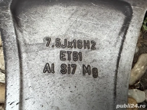 Jante Audi 18' 5x112 originale - imagine 5