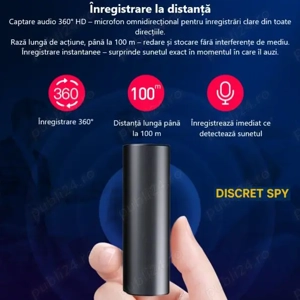 DETECTIVI PARTICULARI Timisoara Vindem Inchiriem - Reportofon magnetic Q73   16GB, până la  500 ore - imagine 4